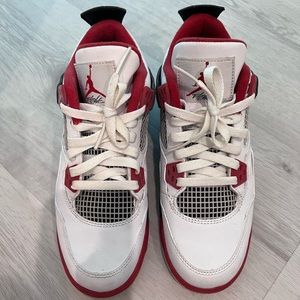 Jordan 4 Retro Fire Red (2012) (GS)